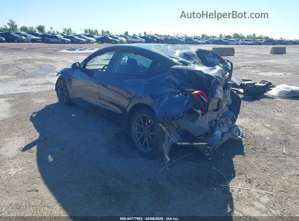 5YJ3E1EB3NF228548 2022 TESLA MODEL 3 Gray Հետևի ձախ