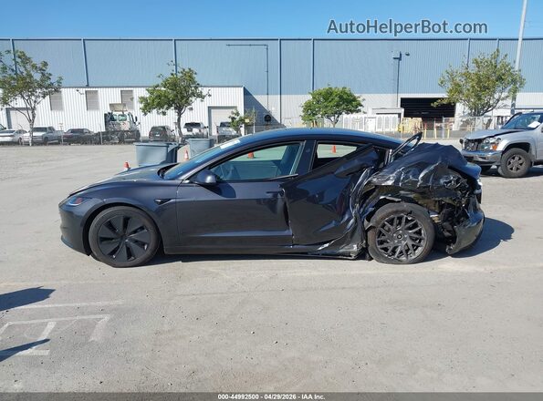 5YJ3E1EB3SF996560 2025 TESLA MODEL 3 Black Панорамний вид салону 360°
