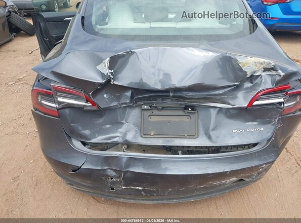 5YJ3E1EB4MF992844 2021 TESLA MODEL 3 Gray Դիմացի տեսք