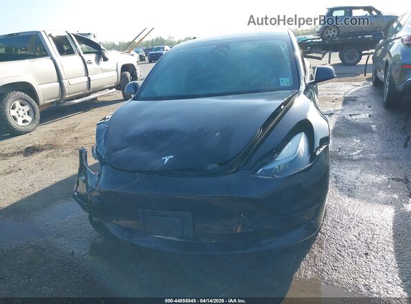 5YJ3E1EB4NF186455 2022 TESLA MODEL 3 Black Առջևի վահանակի տեսք