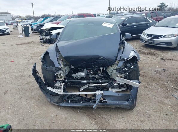5YJ3E1EB4NF338105 2022 TESLA MODEL 3 Серебряный Вид щитка приборов
