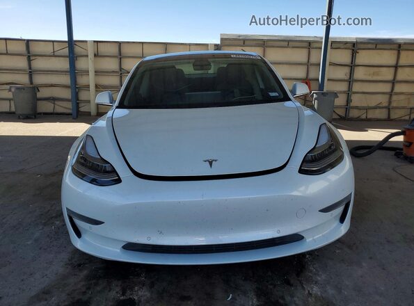 5YJ3E1EB5KF512341 2019 TESLA MODEL White Vista frontal