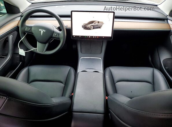 5YJ3E1EB7NF332220 2022 TESLA MODEL Charcoal 