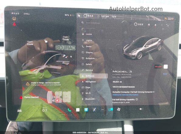 5YJ3E1EB8NF160909 2022 TESLA MODEL 3 Black Rear seats view