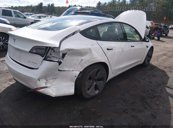 5YJ3E1EBXMF056355 2021 TESLA MODEL 3 White Հետևի աջ