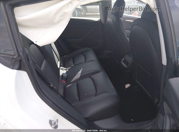 5YJ3E1EBXMF056355 2021 TESLA MODEL 3 White VIN կոդի պիտակի տեսք