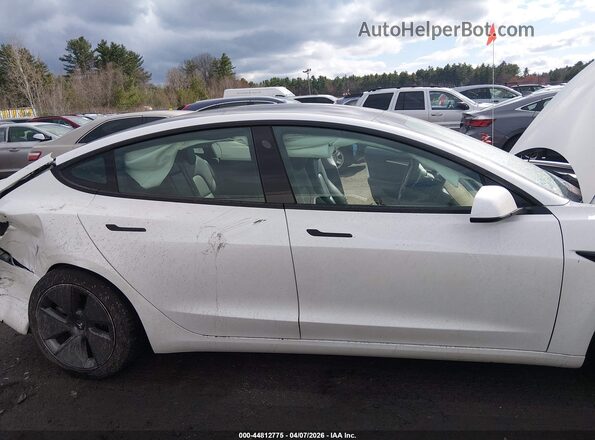 5YJ3E1EBXMF056355 2021 TESLA MODEL 3 White Սարքավորումների վահանակի տեսք