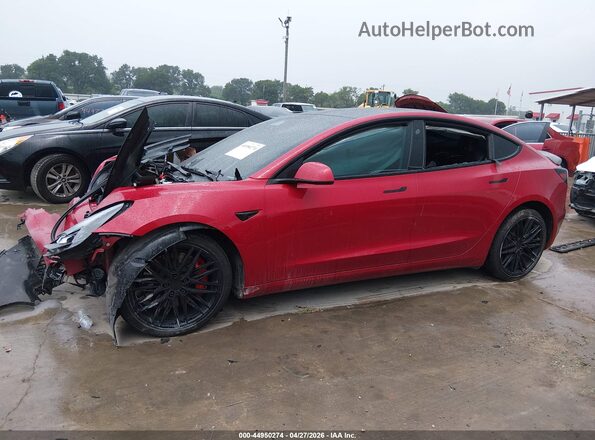 5YJ3E1EC6PF632553 2023 TESLA MODEL 3 Красный 