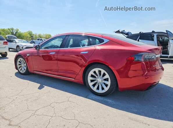 5YJSA1E2XGF134483 2016 TESLA MODEL Red Trasero izquierdo