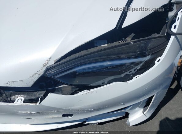 5YJSA1E6XPF521022 2023 TESLA MODEL S White Vista del cuadro de instrumentos