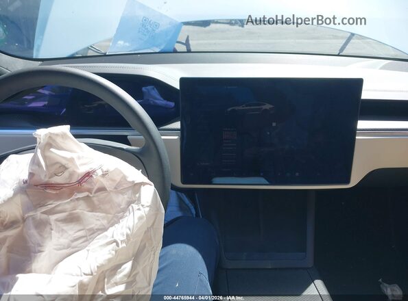 5YJSA1E6XPF521022 2023 TESLA MODEL S White 