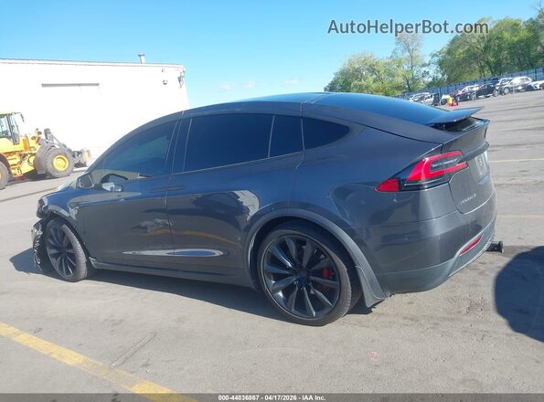 5YJXCAE43GFS00745 2016 TESLA MODEL X Серый Панорамный вид салона 360°
