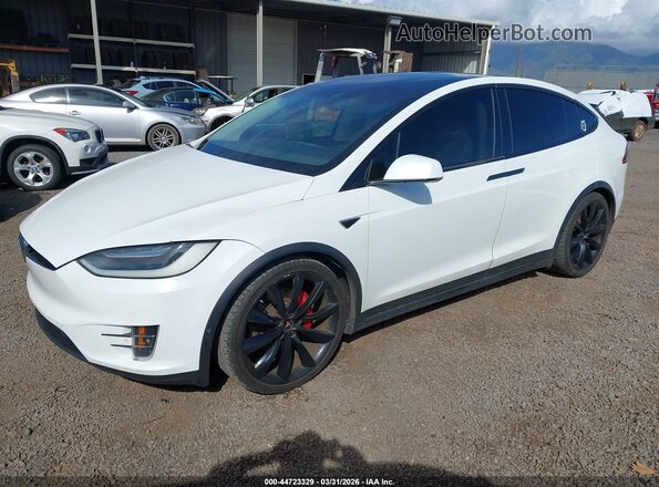 5YJXCAE4XGFS00323 2016 TESLA MODEL X Brown Передня ліва чверть