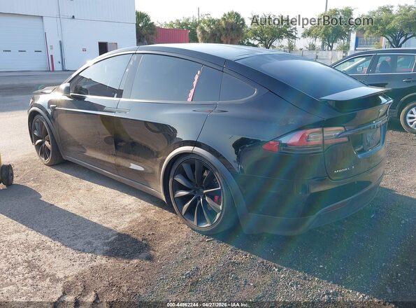 5YJXCBE44JF138091 2018 TESLA MODEL X Black Հետևի ձախ