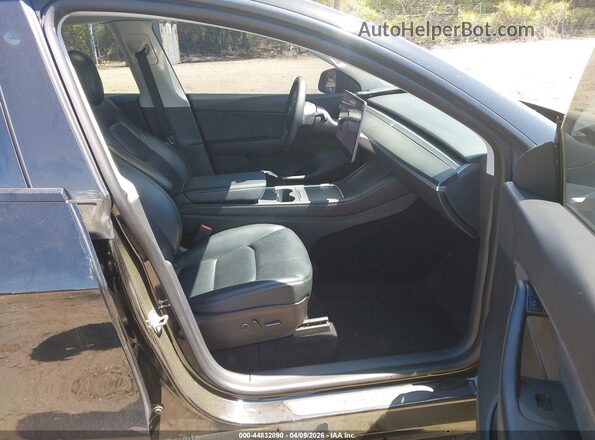 5YJYGAEE3MF112582 2021 TESLA MODEL Y Black Widok wnętrza z przodu