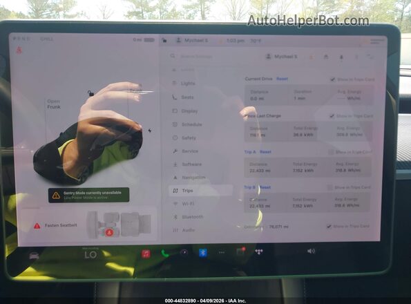5YJYGAEE3MF112582 2021 TESLA MODEL Y Black Widok tylnych siedzeń