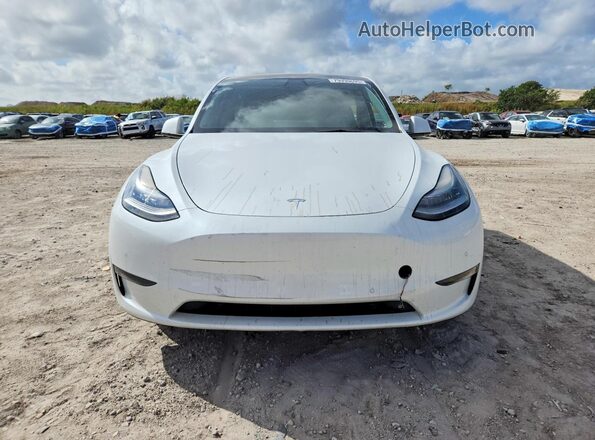 5YJYGDEDXMF133308 2021 TESLA MODEL Белый Вид спереди