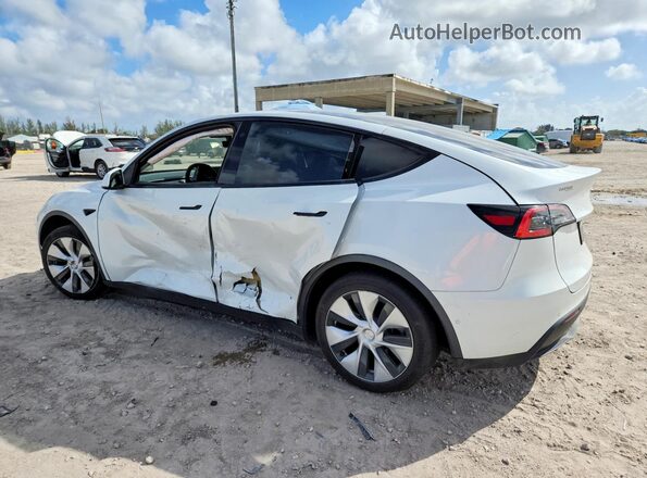5YJYGDEDXMF133308 2021 TESLA MODEL Белый Задняя левая четверть