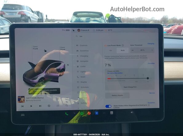 5YJYGDEE1MF242894 2021 TESLA MODEL Y White 