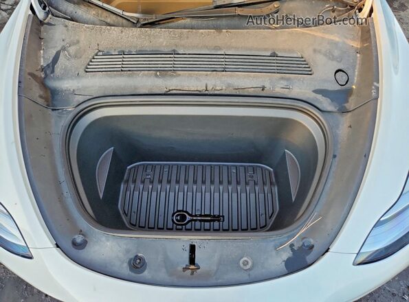 5YJYGDEE1MF267181 2021 TESLA MODEL Белый Вид подкапотного пространства