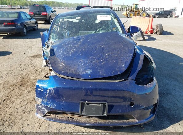 5YJYGDEE1MF293974 2021 TESLA MODEL Y Синий Вид спереди