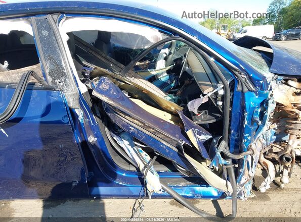 5YJYGDEE1MF293974 2021 TESLA MODEL Y Синий Вид салона спереди