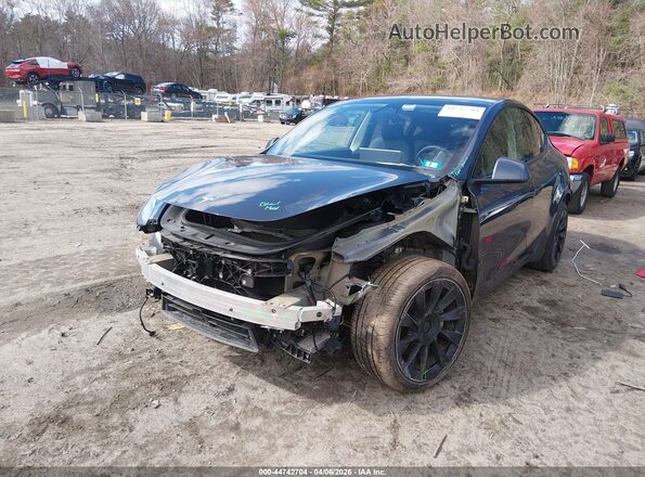 5YJYGDEE3MF184528 2021 TESLA MODEL Y Серый Передняя левая четверть