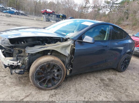 5YJYGDEE3MF184528 2021 TESLA MODEL Y Серый Панорамный вид салона 360°