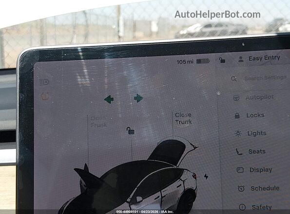 5YJYGDEE3MF241973 2021 TESLA MODEL Y White 