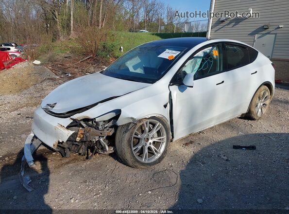 5YJYGDEE6LF035965 2020 TESLA MODEL Y White Vista tres cuartos delantera izquierda