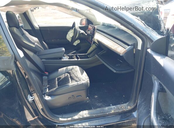 5YJYGDEE7LF025526 2020 TESLA MODEL Y Black Вид салону спереду