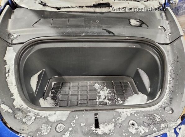 5YJYGDEE7MF073481 2021 TESLA MODEL Blue Engine compartment view