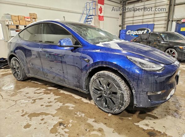 5YJYGDEE7MF073481 2021 TESLA MODEL Blue Front right
