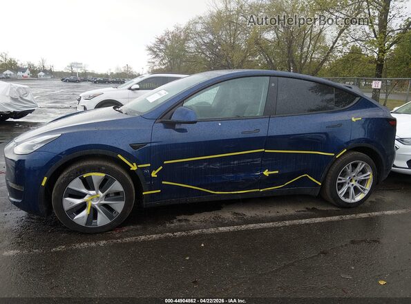 5YJYGDEE7MF265063 2021 TESLA MODEL Y Dark Blue 
