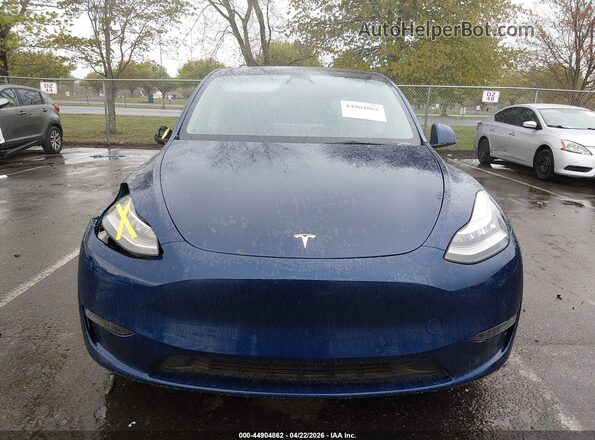 5YJYGDEE7MF265063 2021 TESLA MODEL Y Dark Blue 