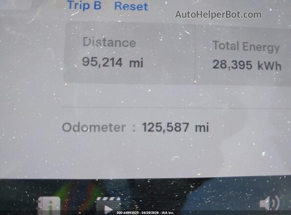 5YJYGDEE9MF108764 2021 TESLA MODEL Y White Widok wnętrza 360 stopni