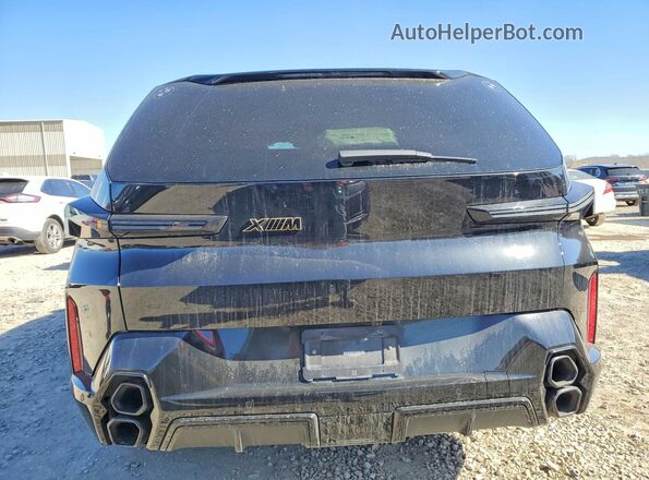 5YM23CS00P9S53038 2023 BMW XM Black Հետևի տեսք