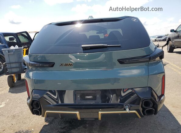 5YM23CS05P9S42634 2023 BMW XM Бирюзовый Вид сзади