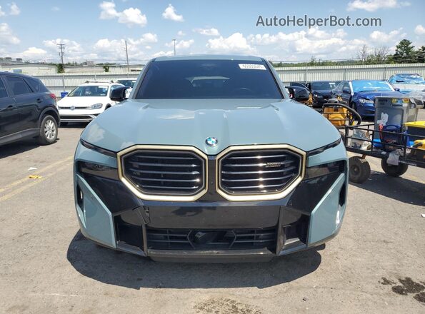 5YM23CS05P9S42634 2023 BMW XM Бирюзовый Вид спереди