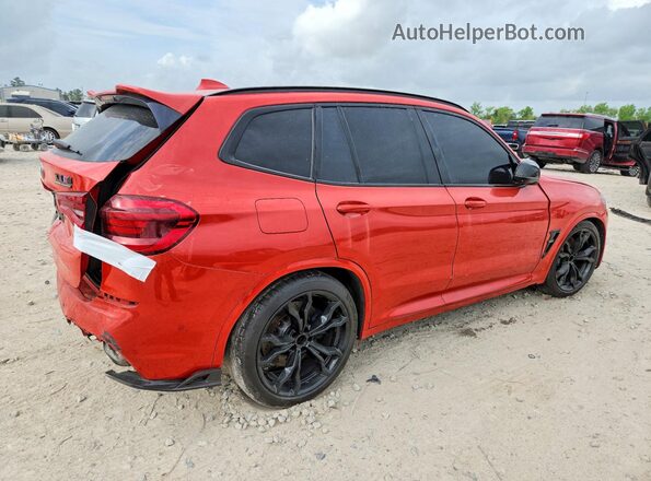 5YMTS0C02M9F29612 2021 BMW X3 Red Задня права чверть
