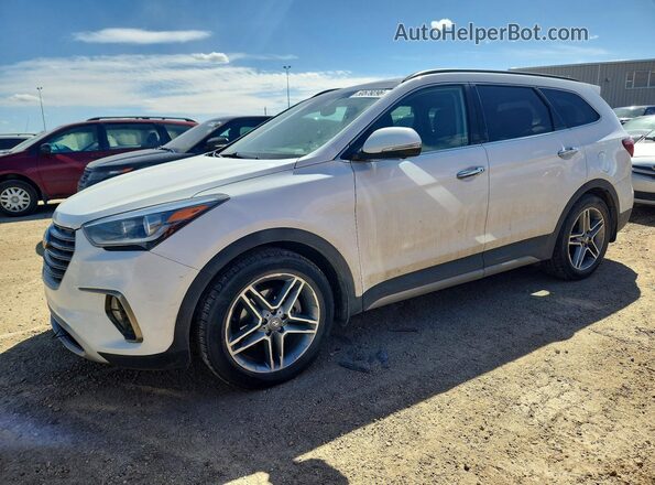 KM8SNDHF1HU241012 2017 HYUNDAI SANTA FE White 