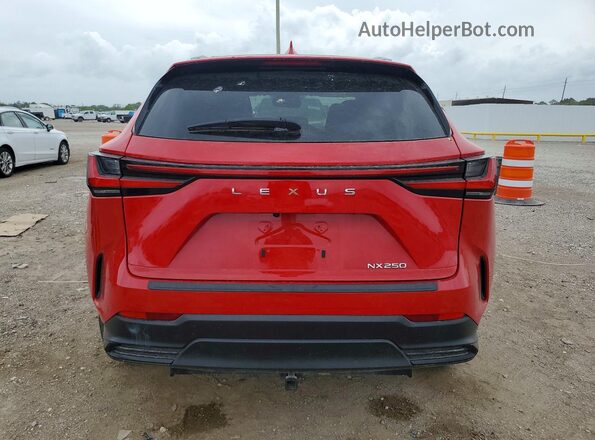 2T2ADCAZ0RC007052 2024 LEXUS NX Красный Вид салона спереди