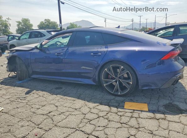 WUAPCBF25MN903766 2021 AUDI RS7 Blue Задня права чверть
