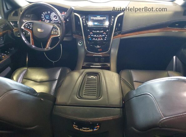 1GYS4BKJ7JR395770 2018 CADILLAC ESCALADE Black Սարքավորումների վահանակի տեսք