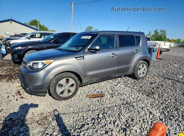KNDJN2A26G7239040 2016 KIA SOUL Gray 