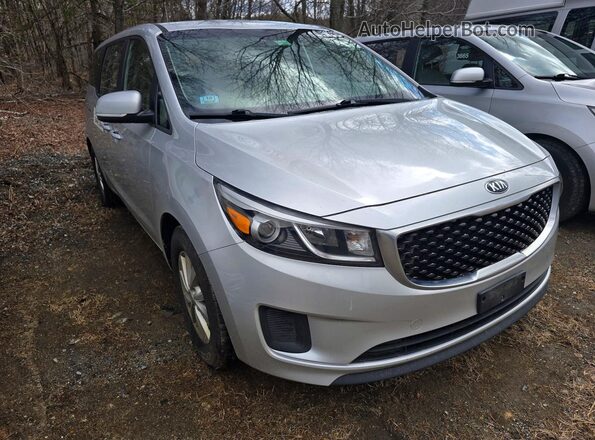 KNDMA5C17J6400720 2018 KIA SEDONA Gray Tył lewy