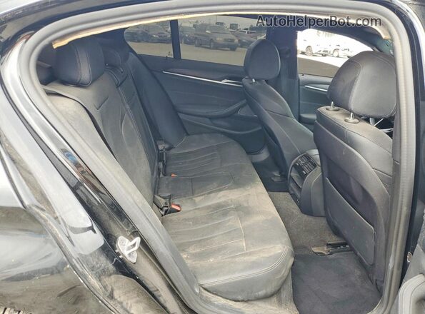 WBA13AG07NCK52211 2022 BMW 5 SERIES Black Вид задньої частини салону