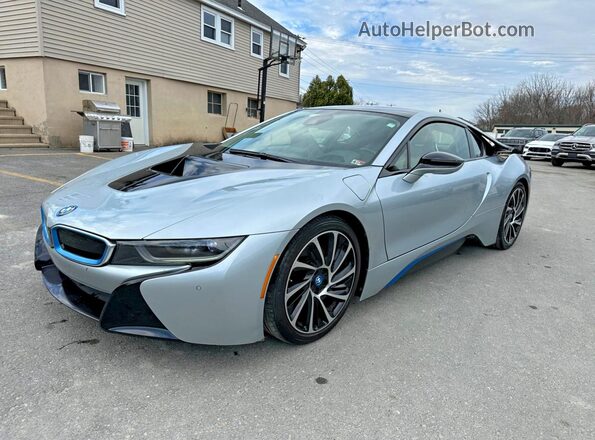 WBY2Z2C52GV675023 2016 BMW I8 Серебряный Задняя левая четверть