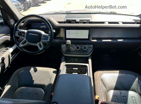 SALEP7RU4M2047972 2021 LAND ROVER DEFENDER Gray Հետևի նստատեղերի տեսք