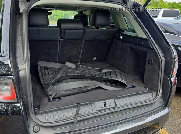 SALWR2SU6LA705243 2020 LAND ROVER RANGE ROVER Black Engine compartment view